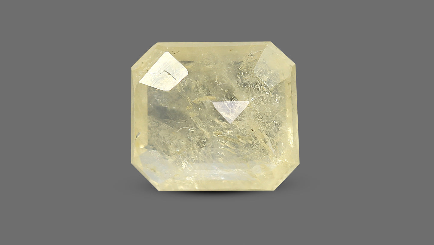 Natural Yellow Sapphire (Pukhraj) 7.75 Carats