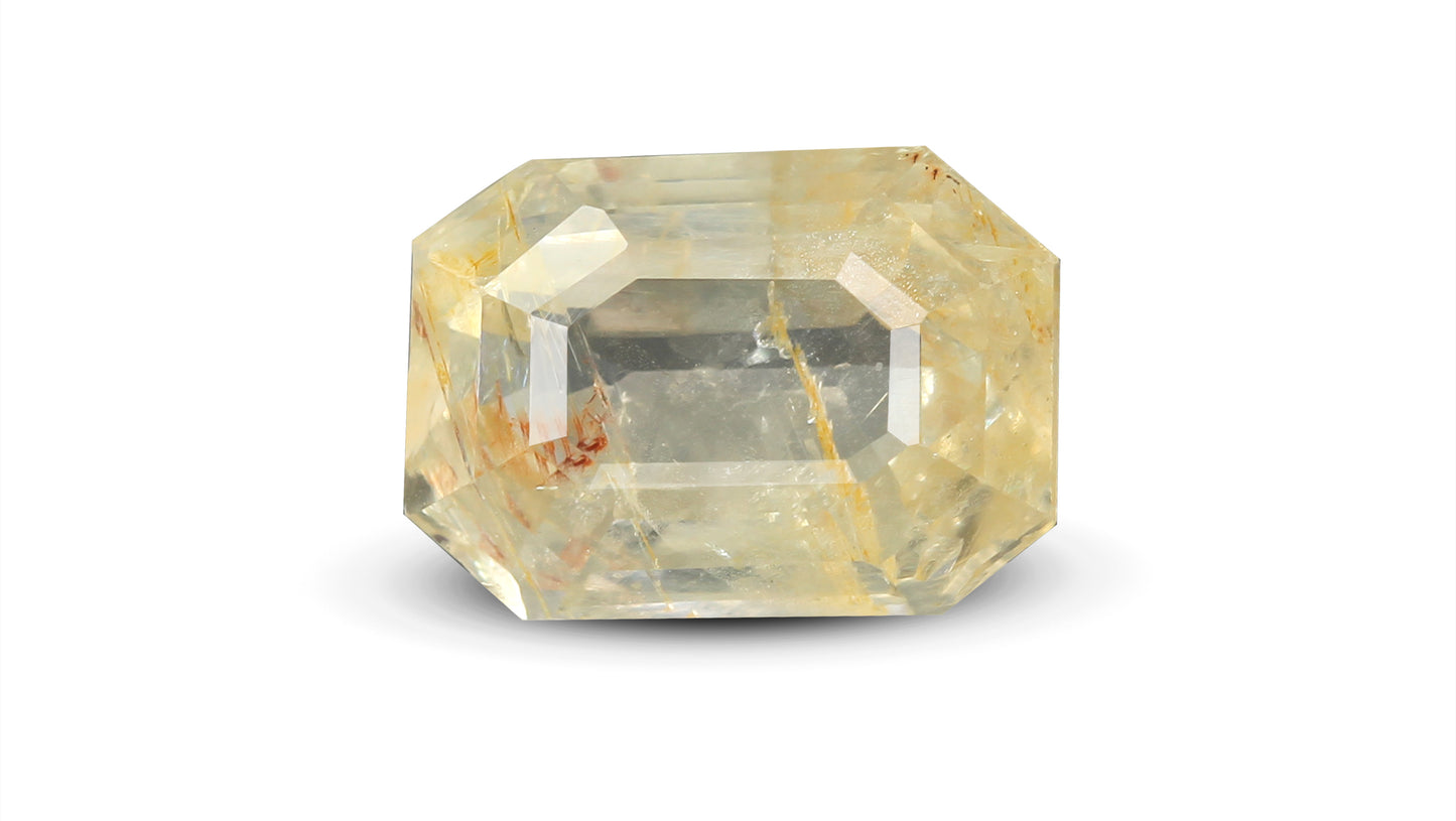 Natural Yellow Sapphire (Pukhraj) 5.84 Carats