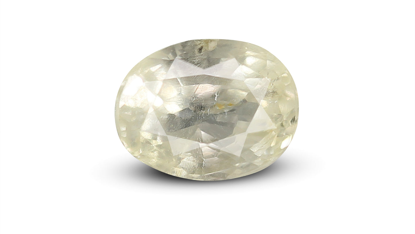 Natural Yellow Sapphire (Pukhraj) 3.71 Carats