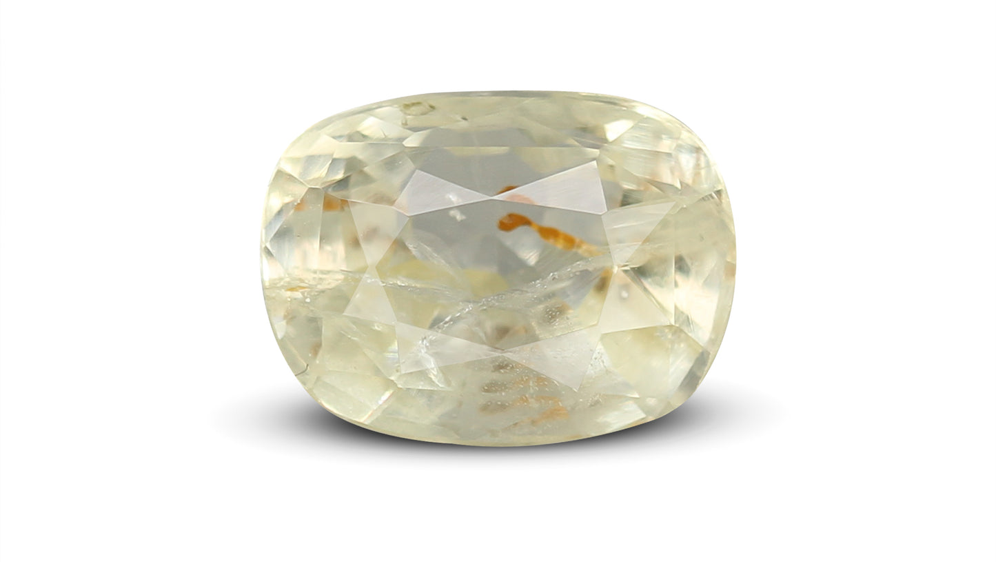 Natural Yellow Sapphire (Pukhraj) 4.59 Carats