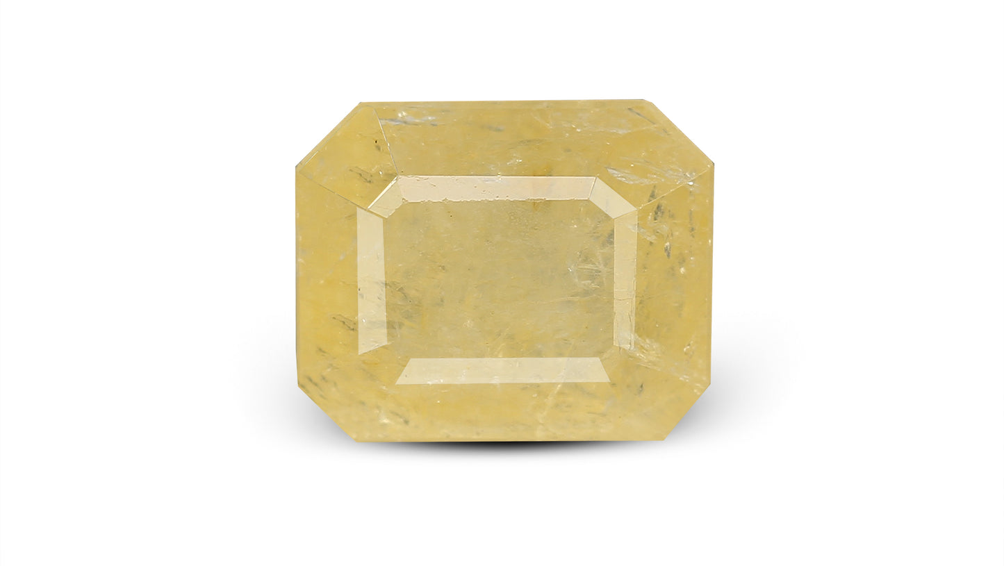 Natural Yellow Sapphire (Pukhraj) 8.24 Carats