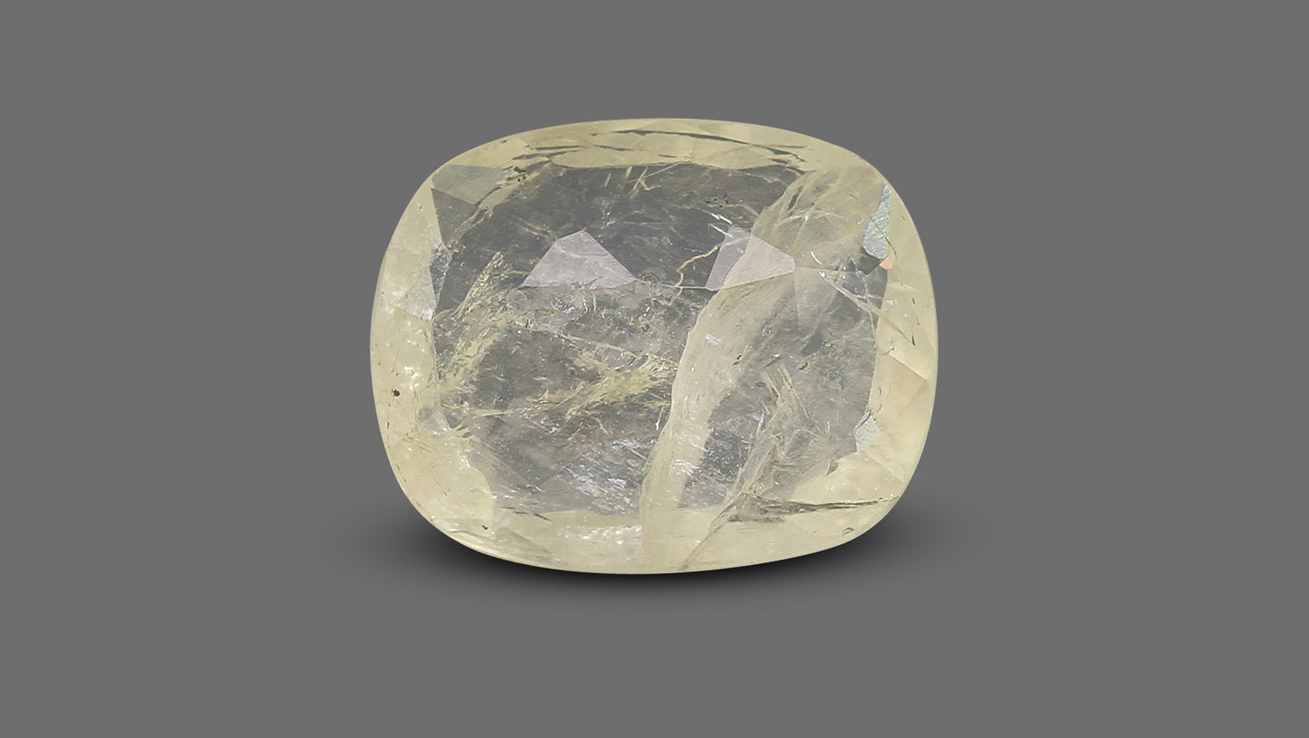 Natural Yellow Sapphire (Pukhraj) 4.33 Carats