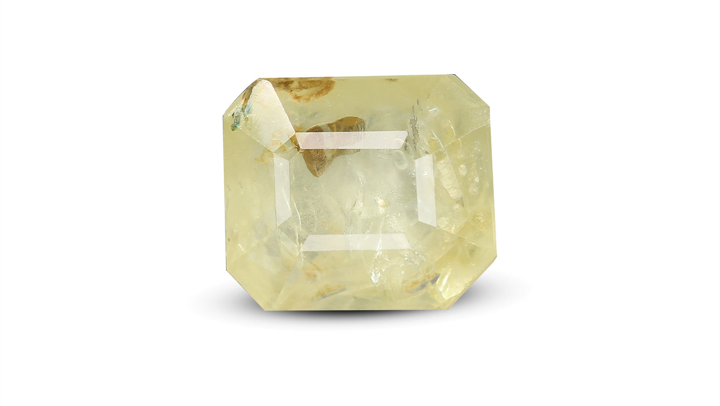 Natural Yellow Sapphire (Pukhraj) 7.19 Carats