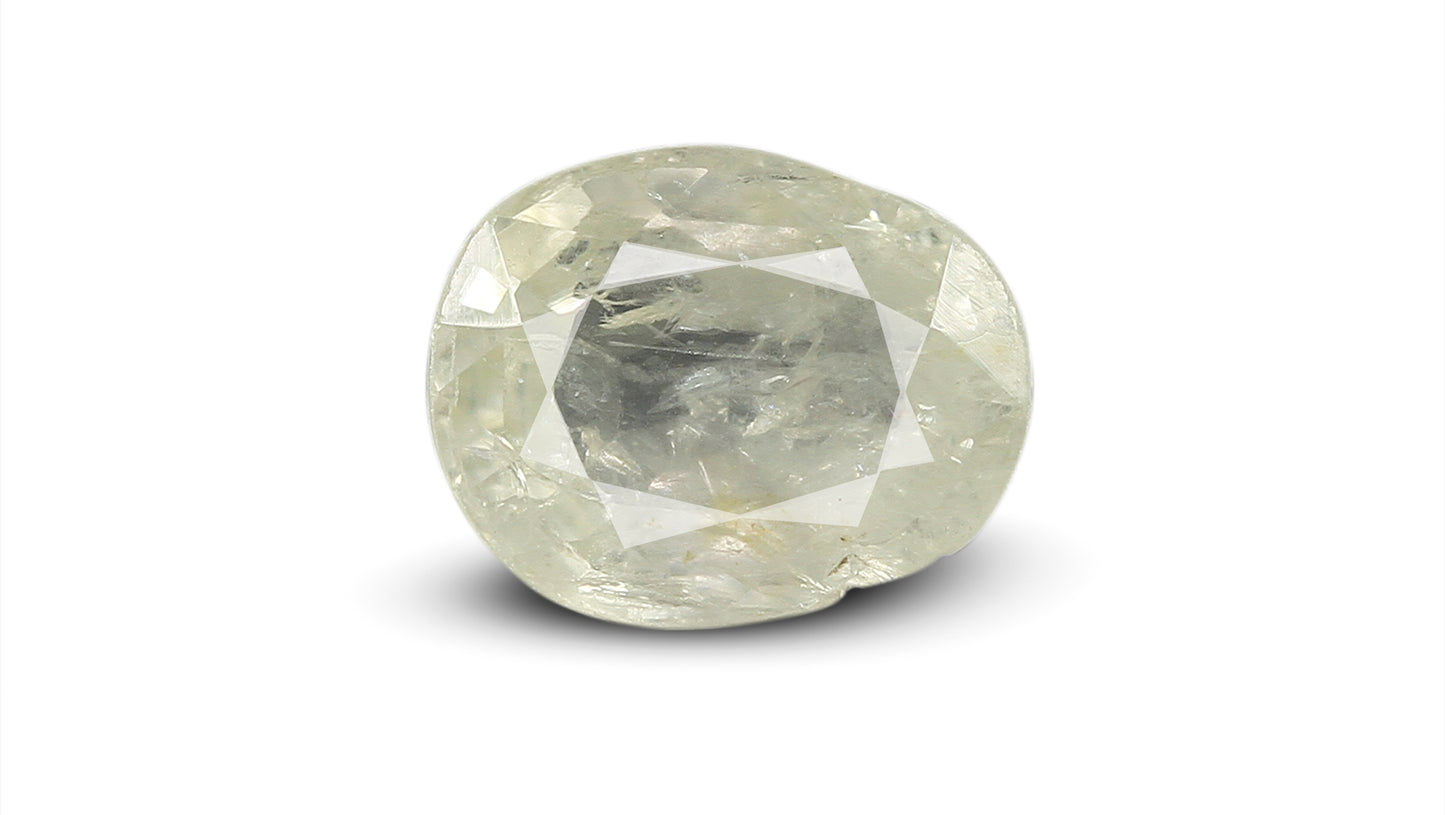 Natural Yellow Sapphire (Pukhraj) 4.09 Carats
