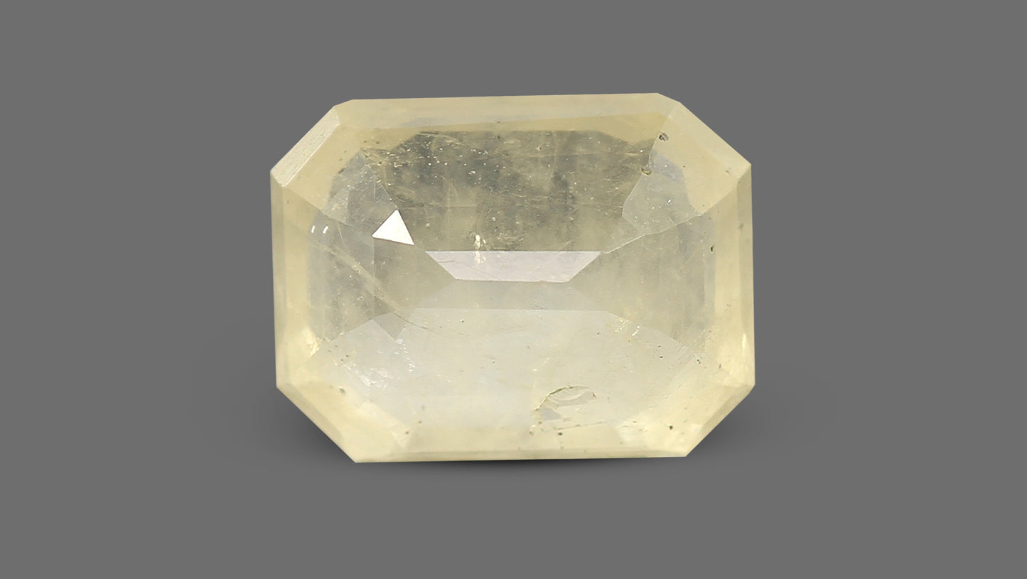 Natural Yellow Sapphire (Pukhraj) 10.17 Carats