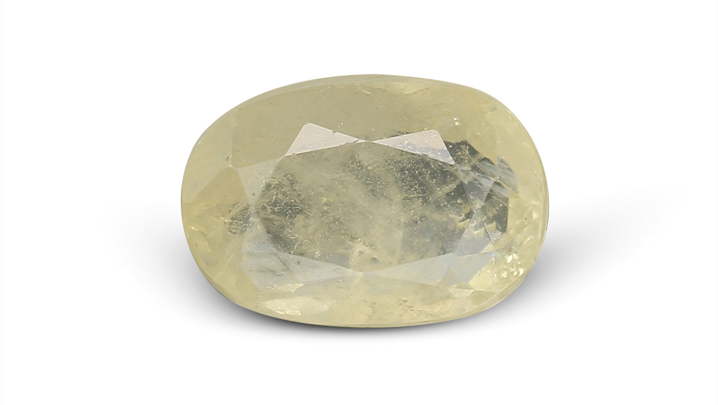 Natural Yellow Sapphire (Pukhraj) 4.55 Carats