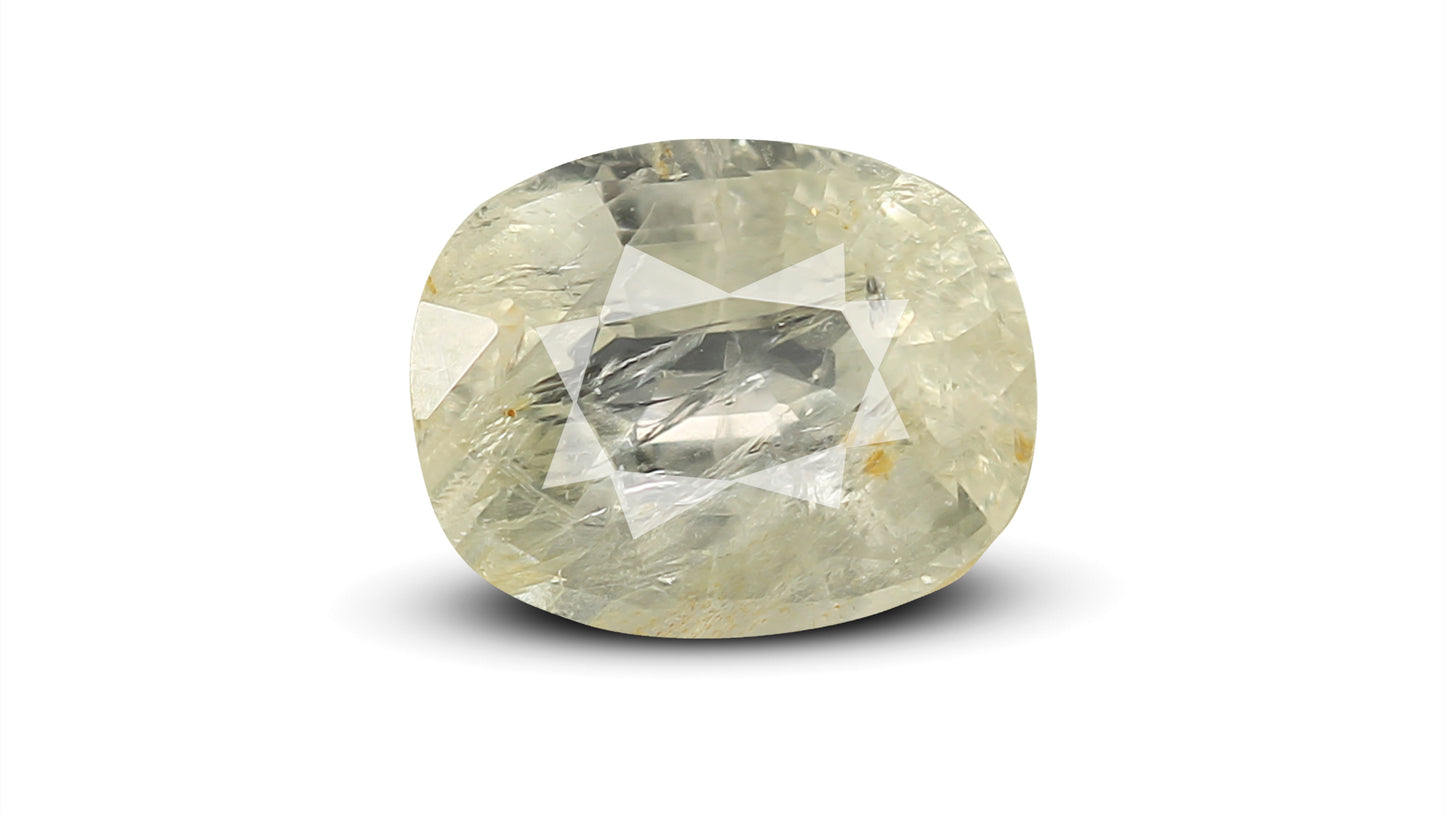 Natural Yellow Sapphire (Pukhraj) 3.42 Carats