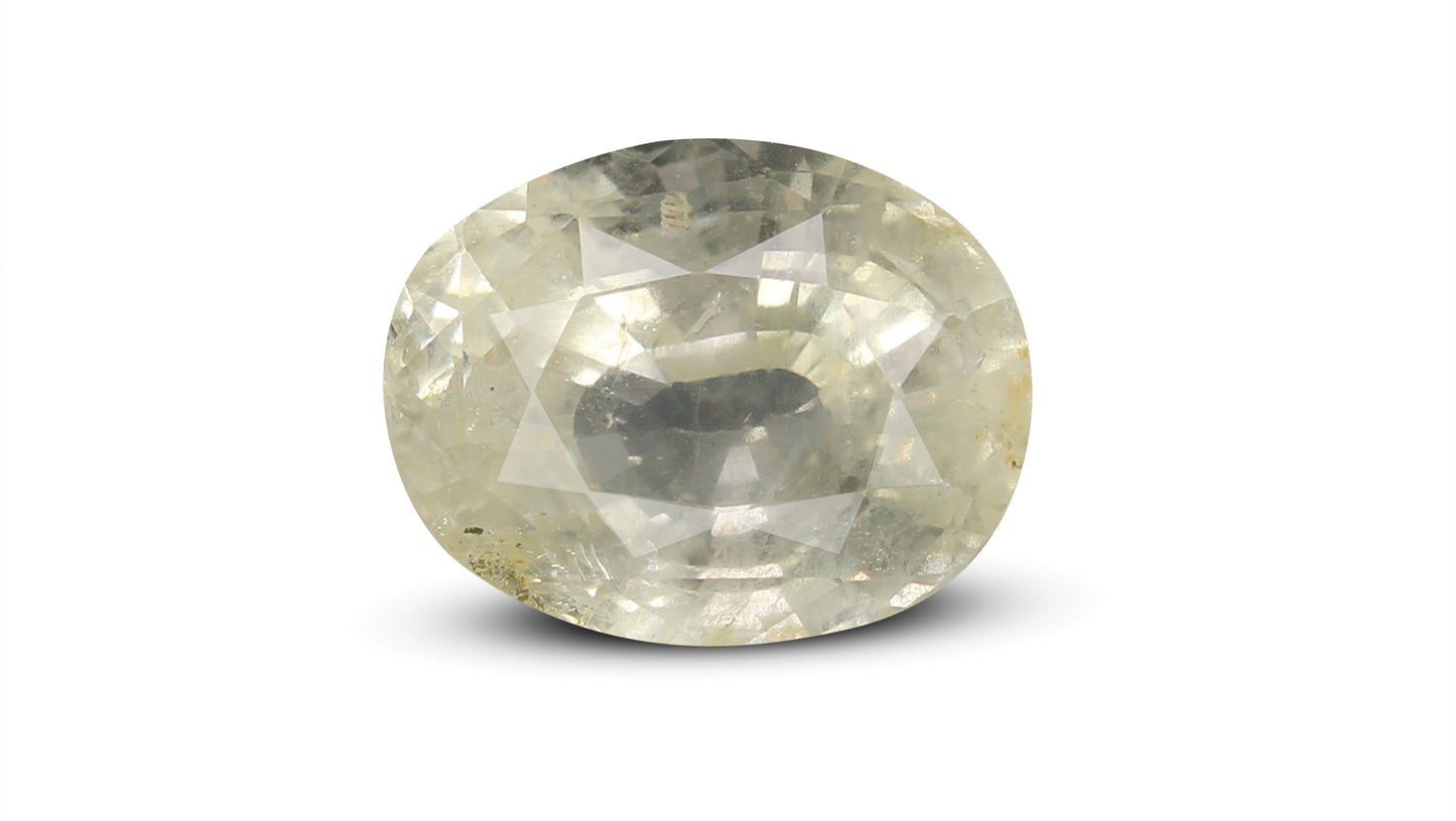 Natural Yellow Sapphire (Pukhraj) 6.19 Carats