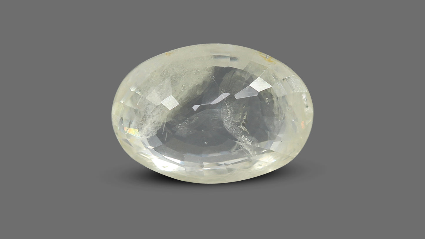 Natural Yellow Sapphire (Pukhraj) 6.02 Carats