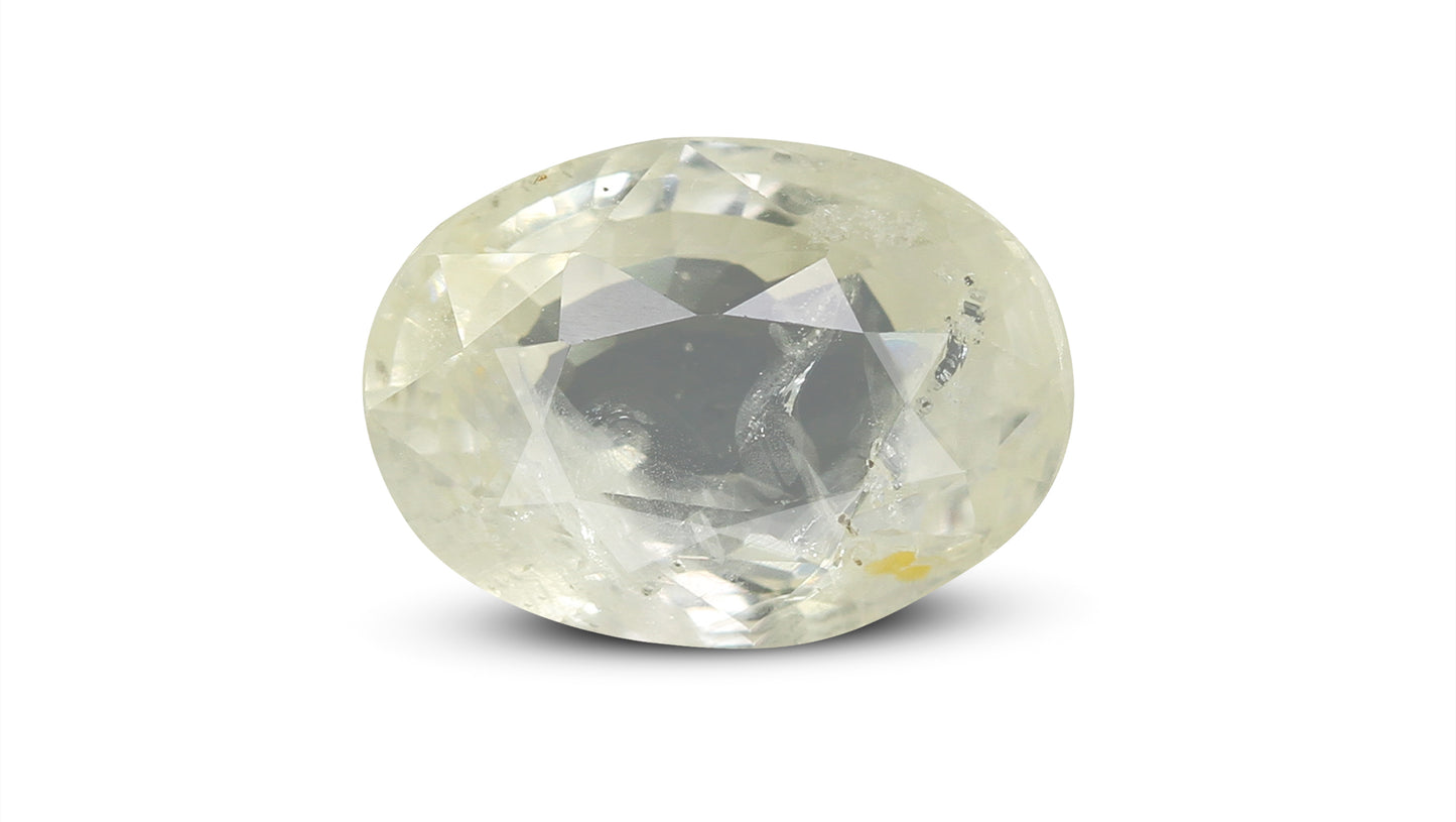 Natural Yellow Sapphire (Pukhraj) 6.02 Carats