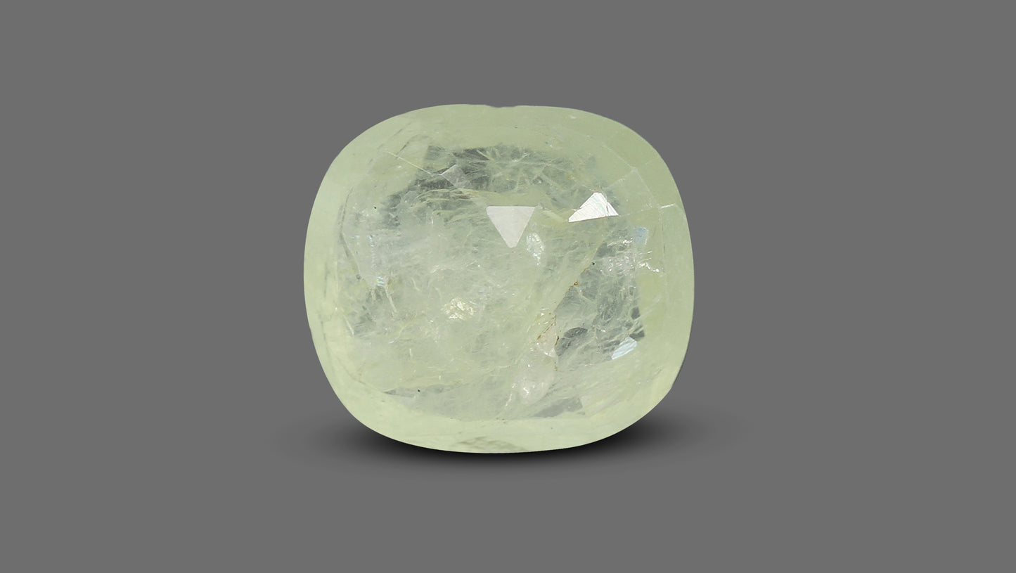 Natural Yellow Sapphire (Pukhraj) 6.48 Carats