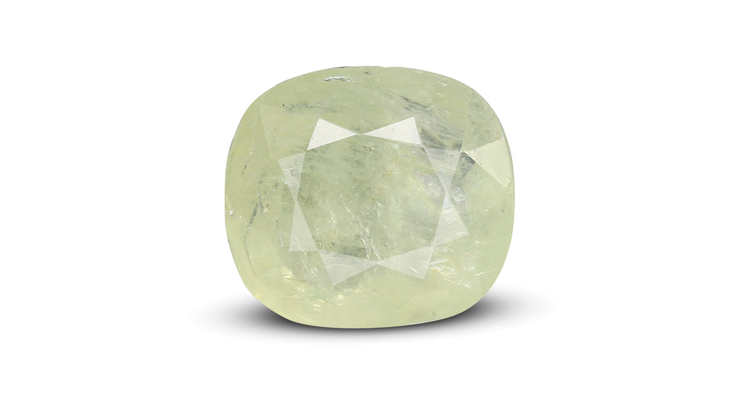 Natural Yellow Sapphire (Pukhraj) 6.48 Carats