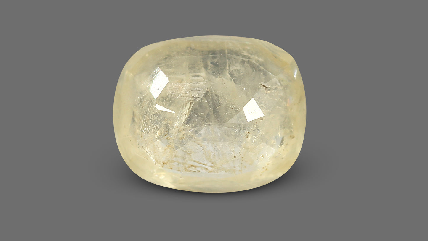 Natural Yellow Sapphire (Pukhraj) 11.05 Carats