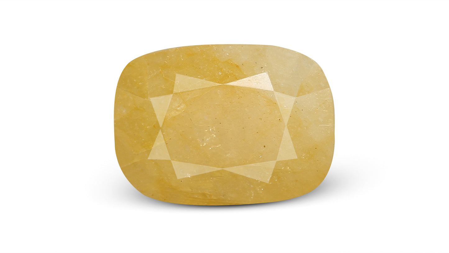Natural Yellow Sapphire (Pukhraj) 10.91 Carats