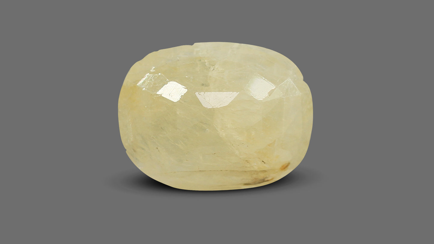 Natural Yellow Sapphire (Pukhraj) 6.64 Carats