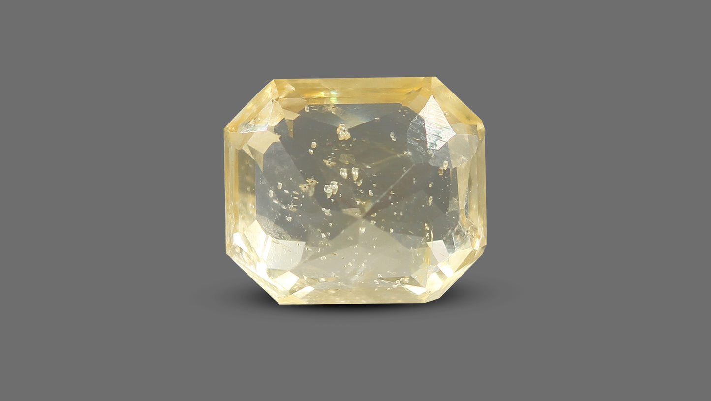 Natural Yellow Sapphire (Pukhraj) 5.05 Carats