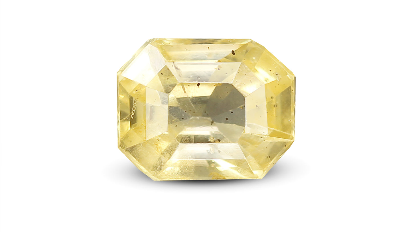 Natural Yellow Sapphire (Pukhraj) 4.37 Carats
