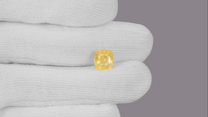Natural Yellow Sapphire (Pukhraj) 5.08 Carats