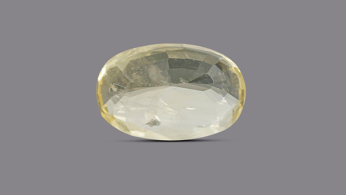 Natural Yellow Sapphire (Pukhraj) 5.11 Carats
