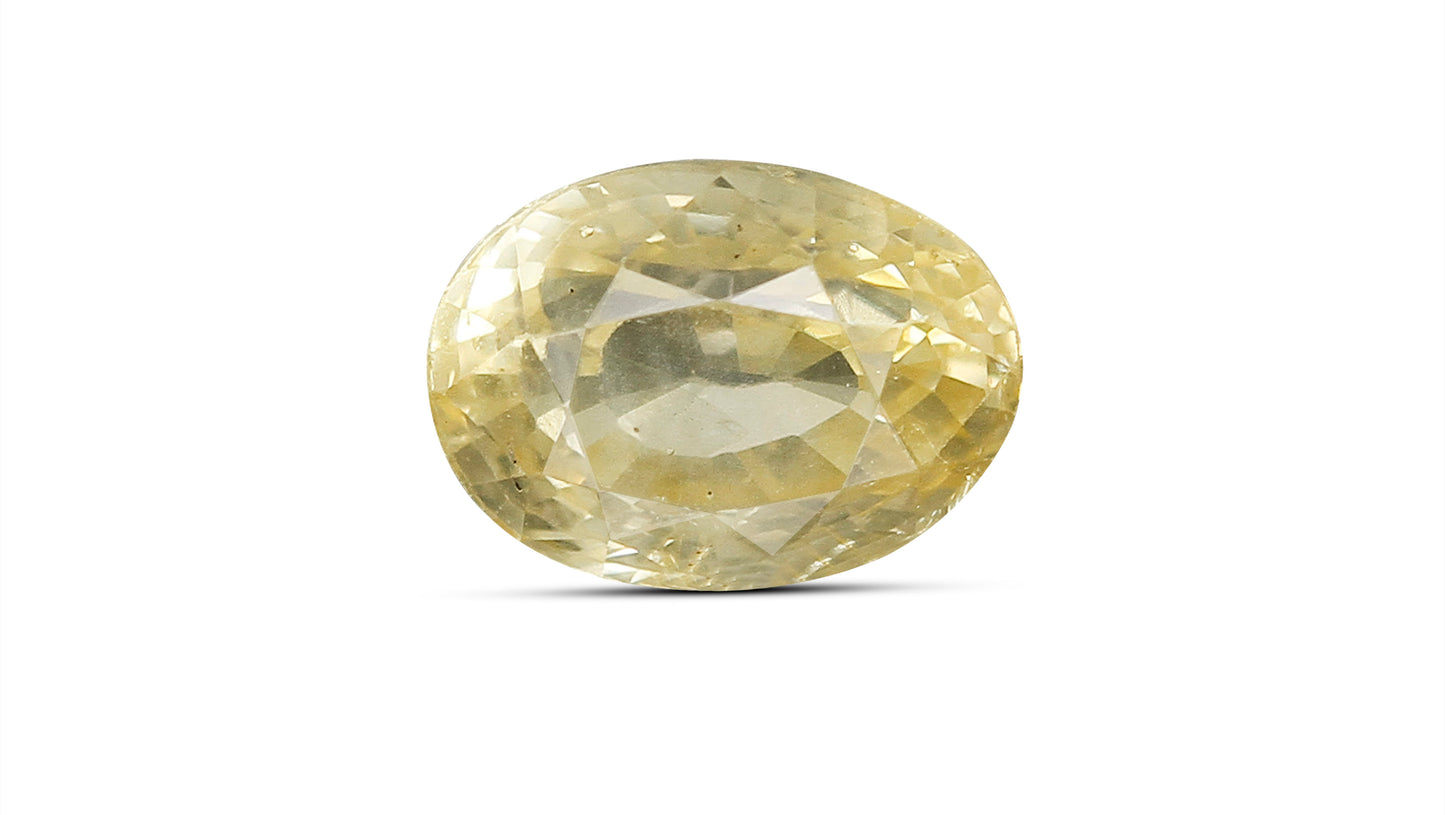 Natural Yellow Sapphire (Pukhraj) 4.80 Carats