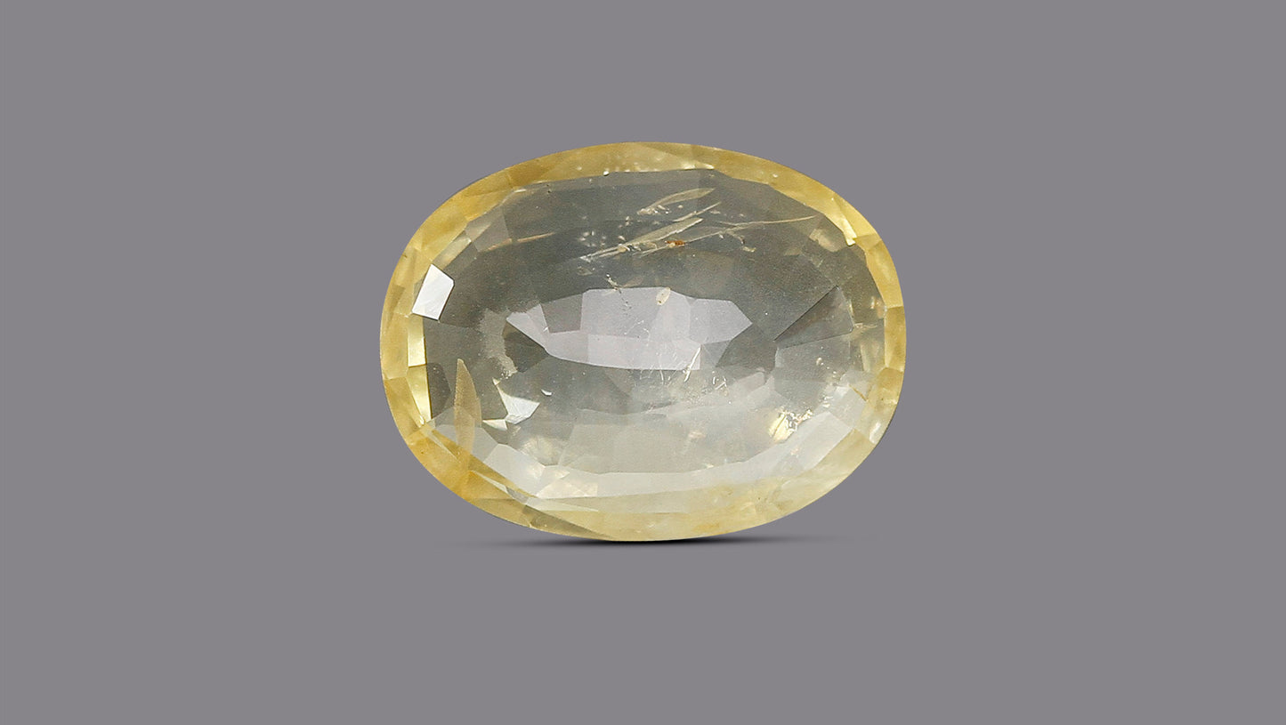 Natural Yellow Sapphire (Pukhraj) 5.05 Carats