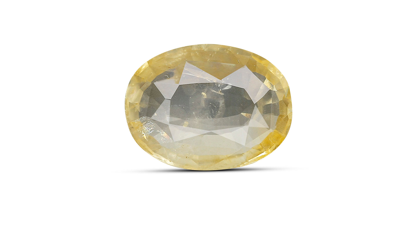 Natural Yellow Sapphire (Pukhraj) 5.05 Carats