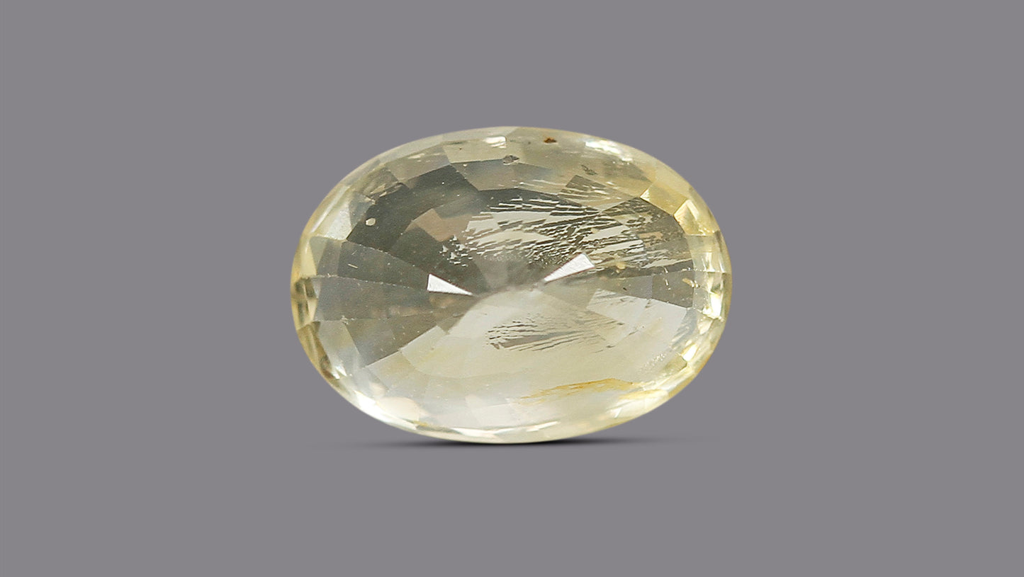 Natural Yellow Sapphire (Pukhraj) 8.37 Carats