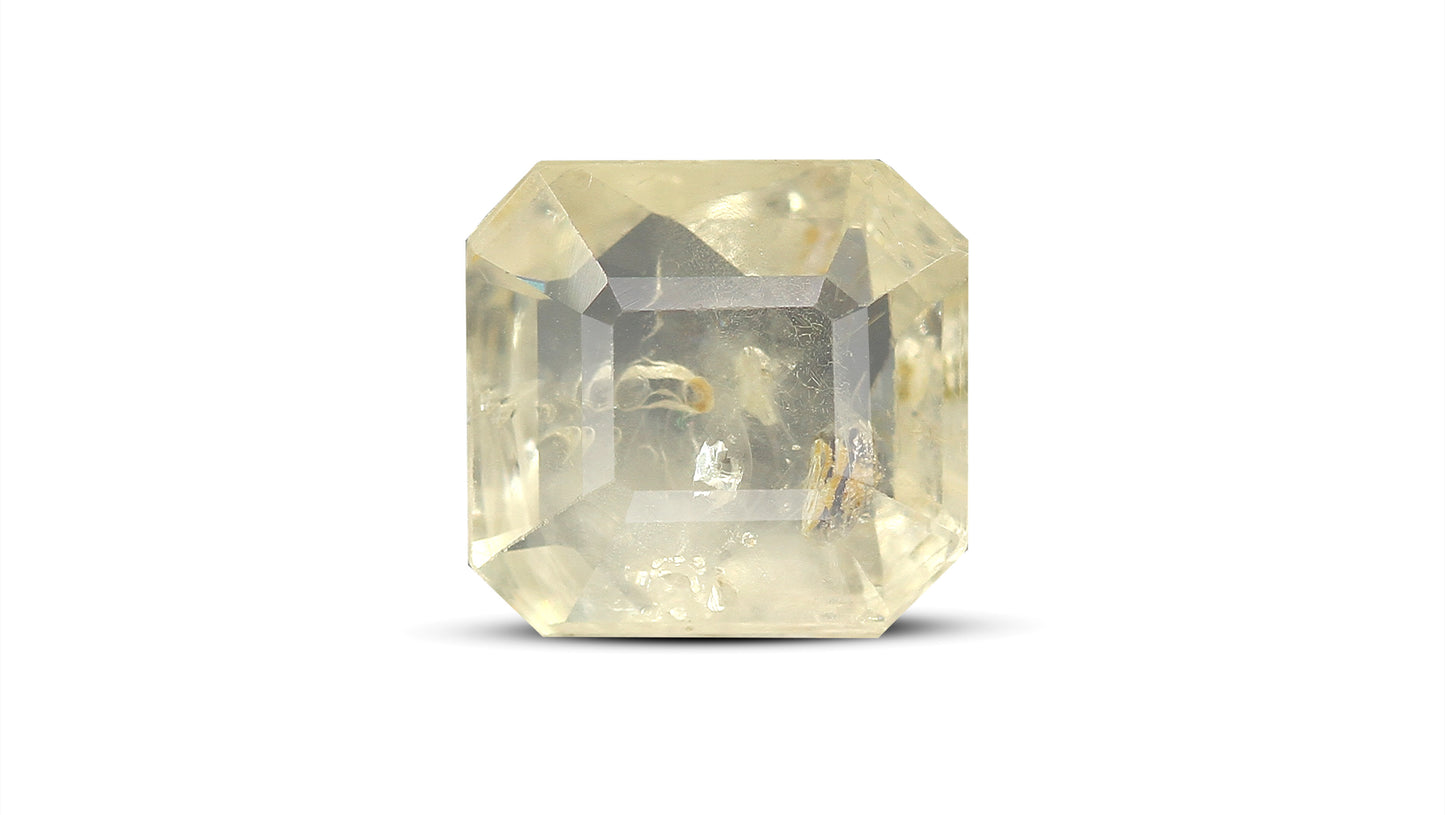 Natural Yellow Sapphire (Pukhraj) 6.12 Carats