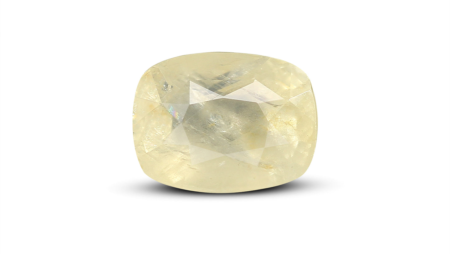 Natural Yellow Sapphire (Pukhraj) 6.56 Carats