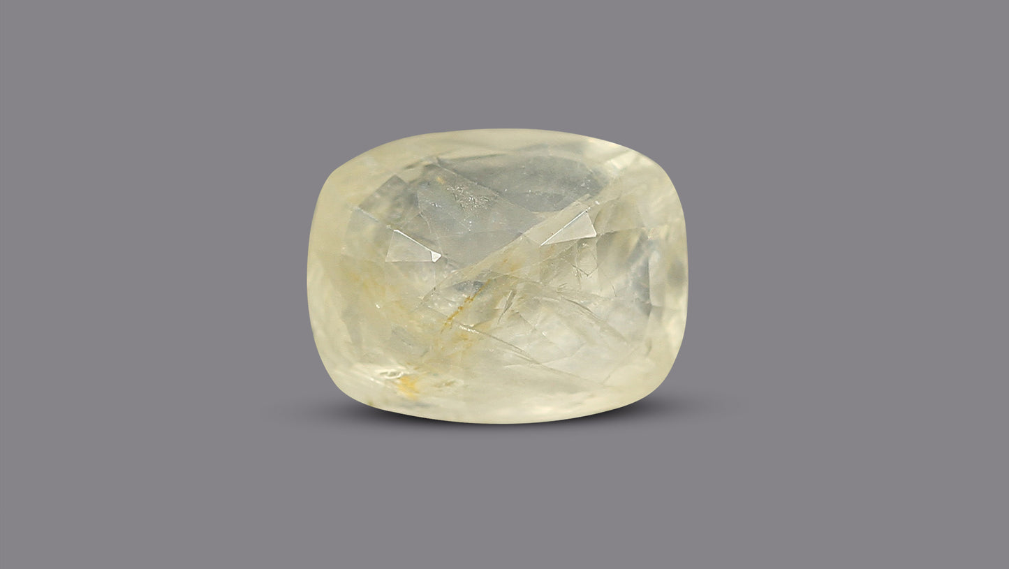 Natural Yellow Sapphire (Pukhraj) 6.56 Carats