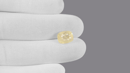 Natural Yellow Sapphire (Pukhraj) 6.56 Carats