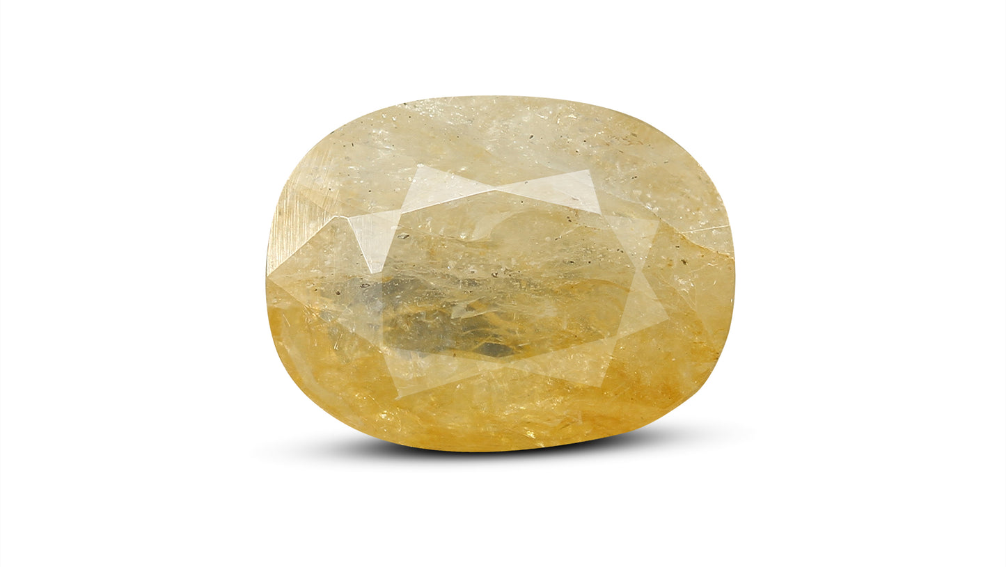 Natural Yellow Sapphire (Pukhraj) 8.34 Carats