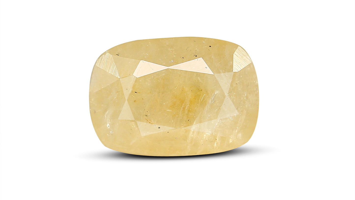 Natural Yellow Sapphire (Pukhraj) 6.73 Carats