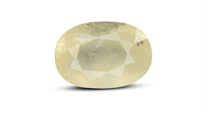 Natural Yellow Sapphire (Pukhraj) 6.60 Carats