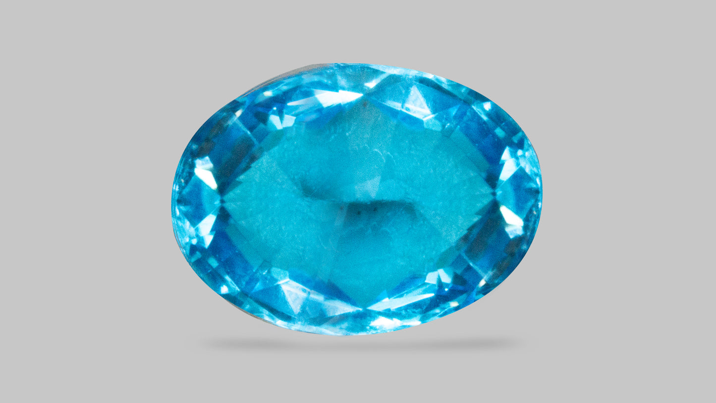 NATURAL BLUE TOPAZ 5.86 CARATS