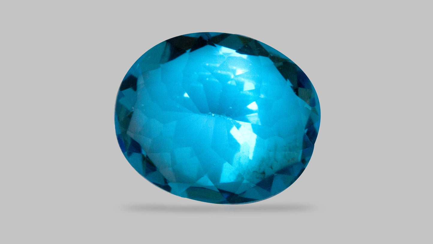 NATURAL BLUE TOPAZ 6.15 CARATS