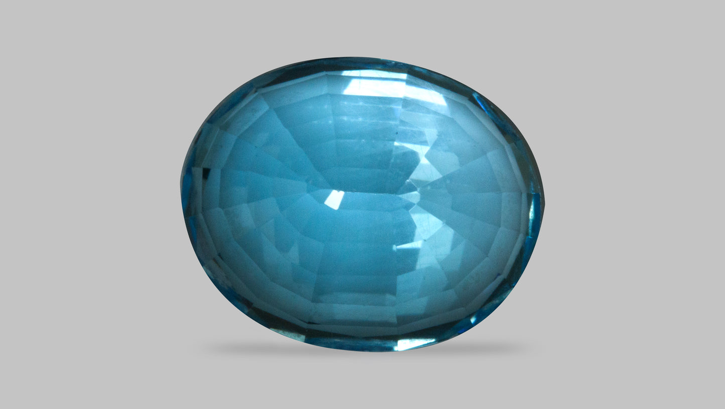 NATURAL BLUE TOPAZ 7.70 CARATS