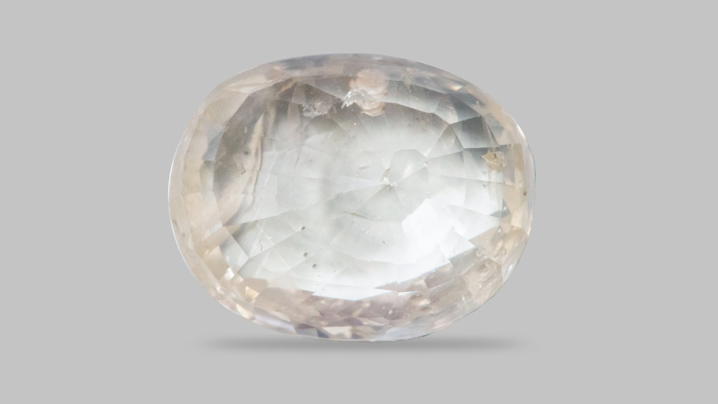 Natural Yellow Sapphire (Pukhraj) 6.13 Carats