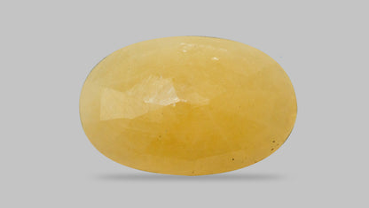NATURAL YELLOW SAPPHIRE (PUKHRAJ) 7.26 CARATS
