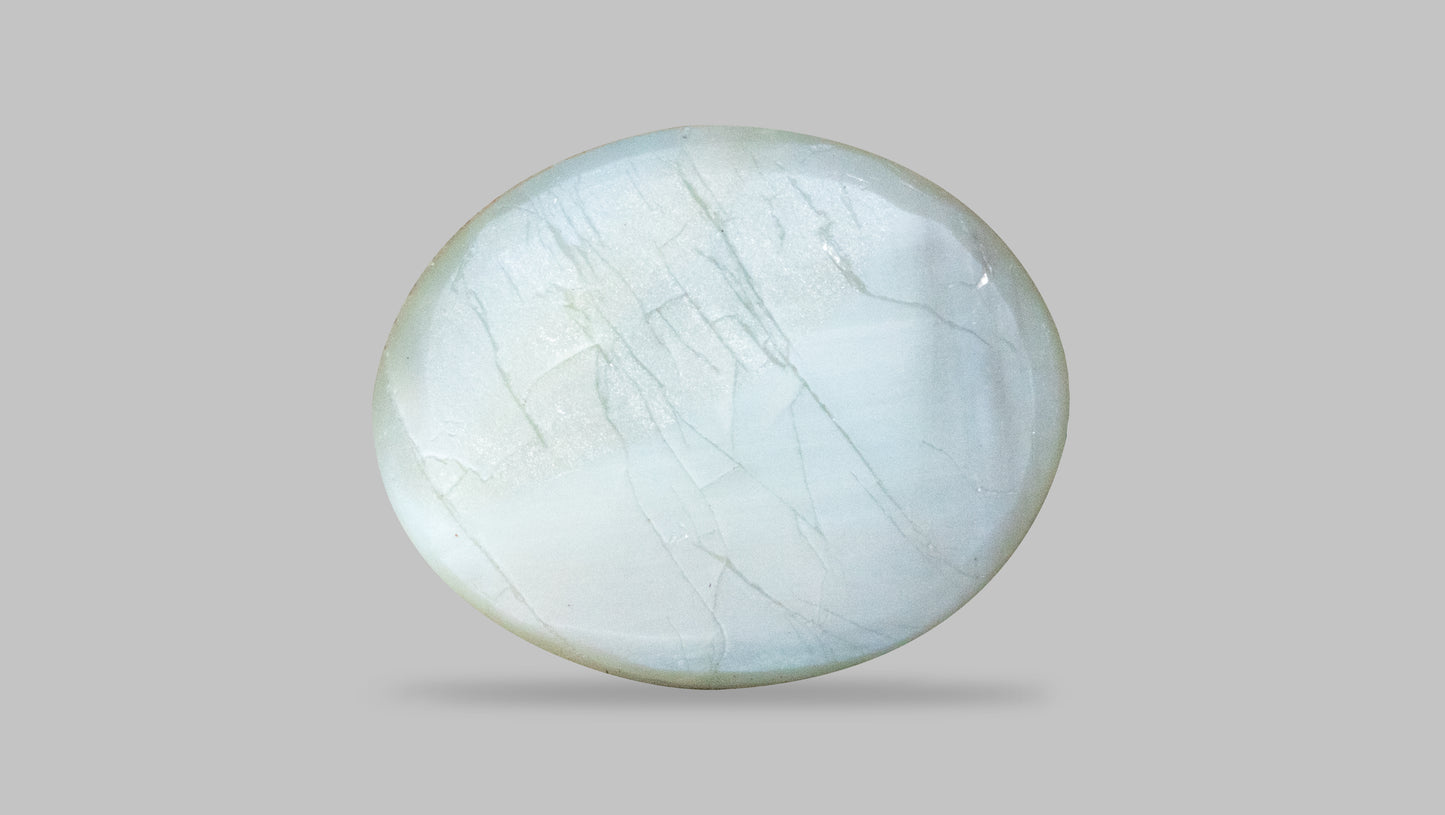 Natural Cat'S Eye (Lehsuniya) 6.50 Carats