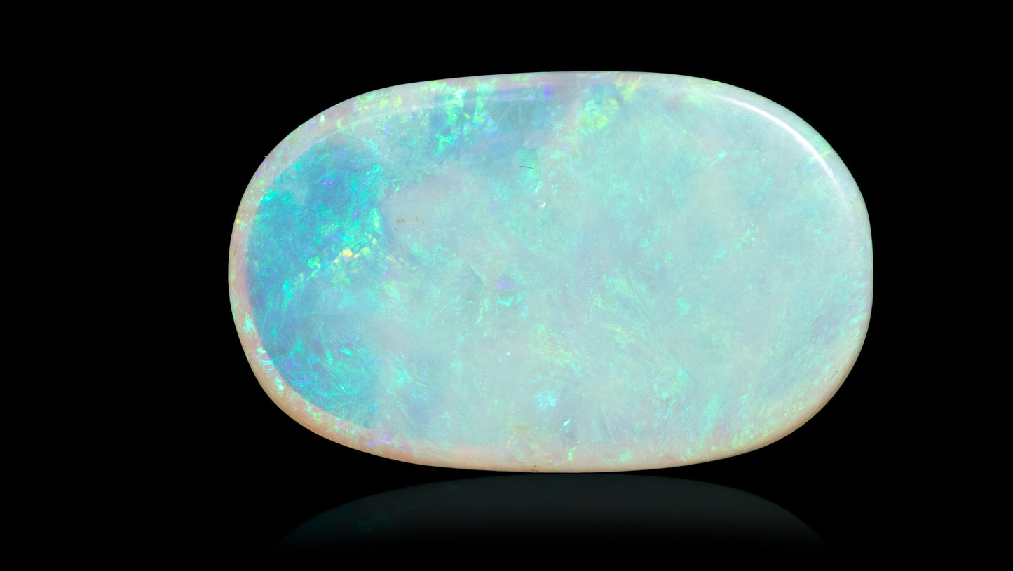 Natural Australian White Fire Opal 12.72 Carats
