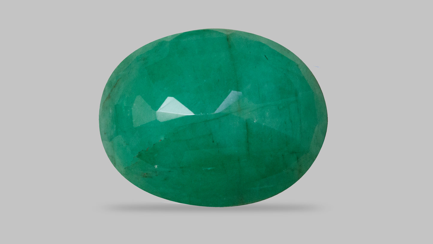Minor Oil Natural Zambian Emerald (Panna) 7.29 Carats