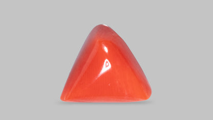NATURAL RED CORAL (MOONGA) 9.92 CARATS