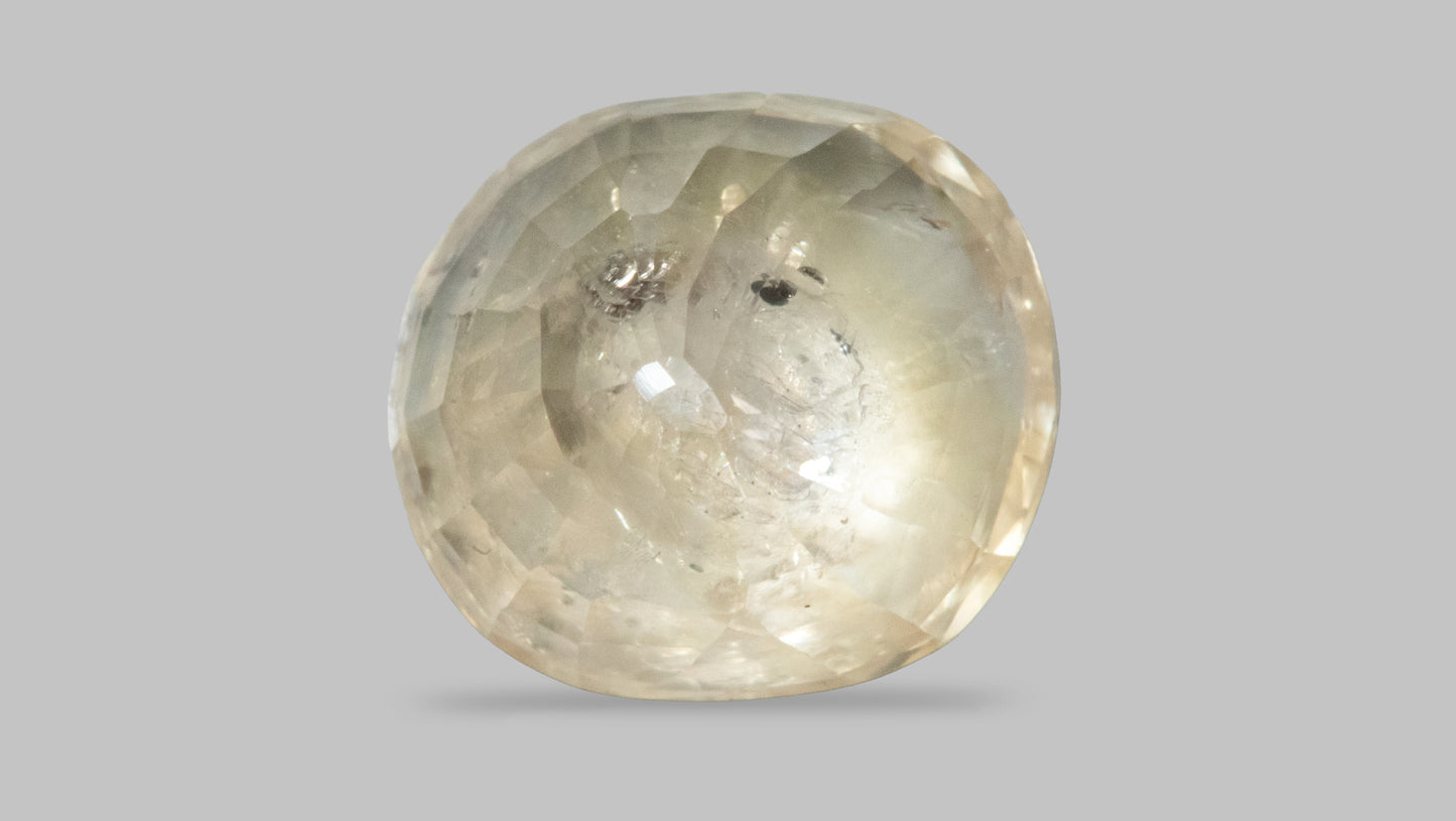 Natural Yellow Sapphire (Pukhraj) 9.36 Carats