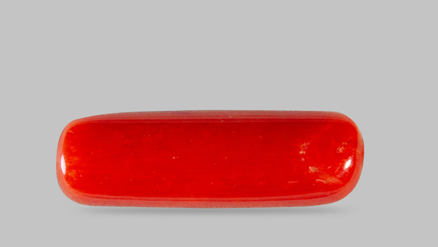 Natural Italian Red Coral (Moonga) 7.01 Carats