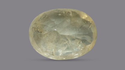 NATURAL YELLOW SAPPHIRE (PUKHRAJ) 6.39 CARATS