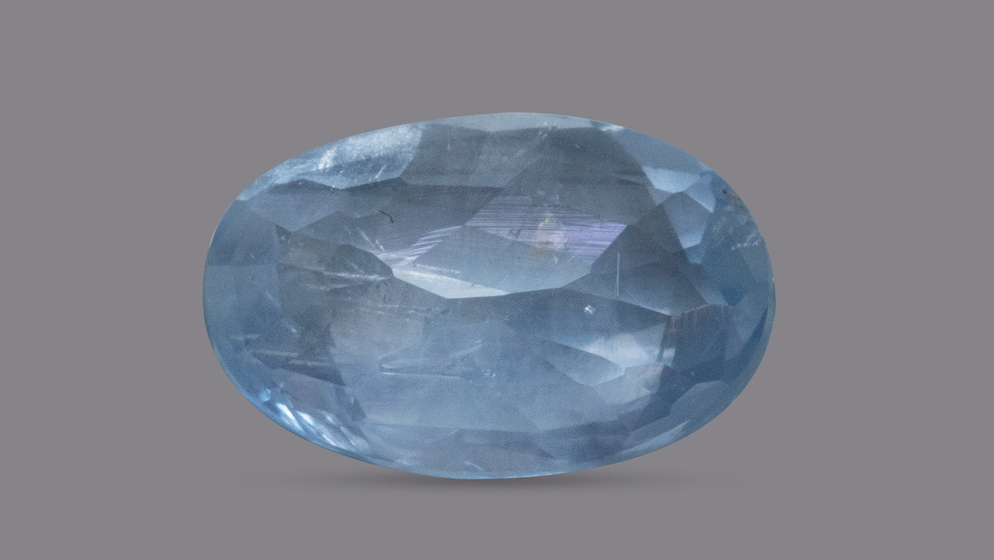 Natural Blue Sapphire (Neelam) 3.09 Carats