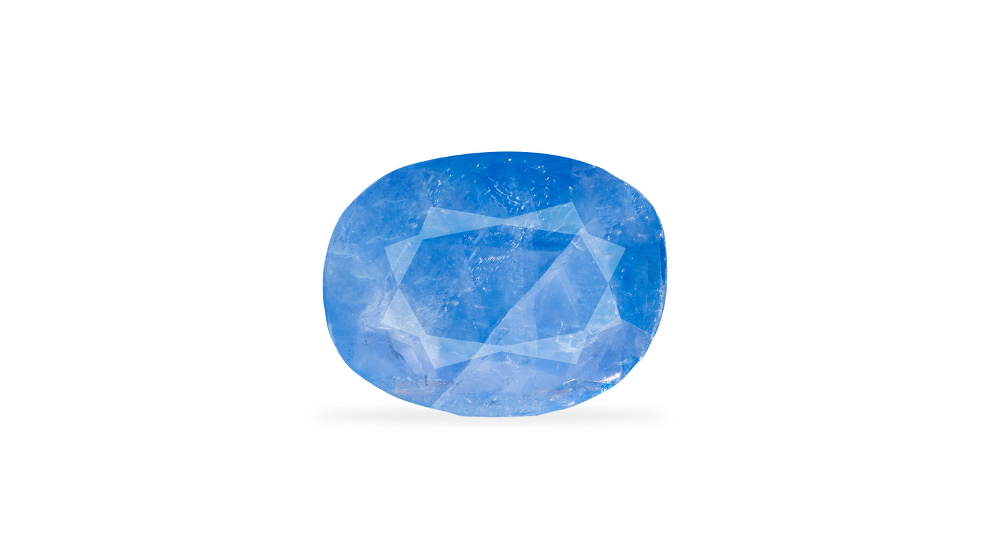 Natural Blue Sapphire (Neelam) 4.36 Carat