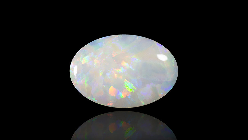 Natural Australian White Fire Opal 3.69 Carats