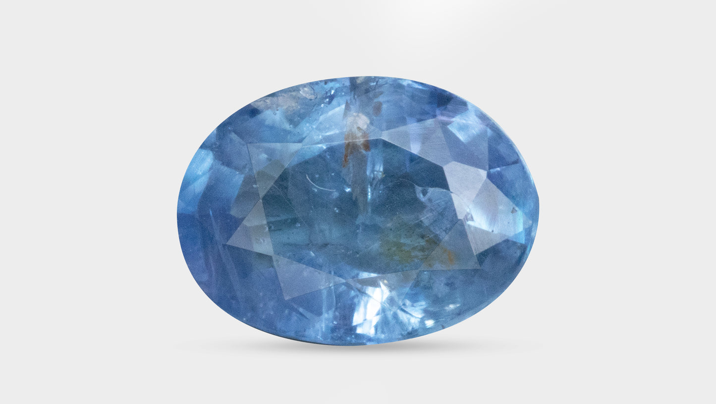 Natural Blue Sapphire (Neelam) 3.16 Carats